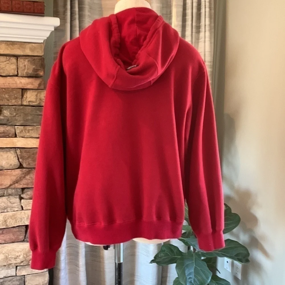 Walt Disney World red large hooded sweatshirt - Picture 4 of 6
